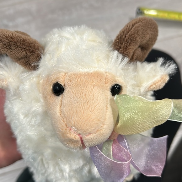 Stuffed Ram Sheep with Bow - Picture 5 of 9